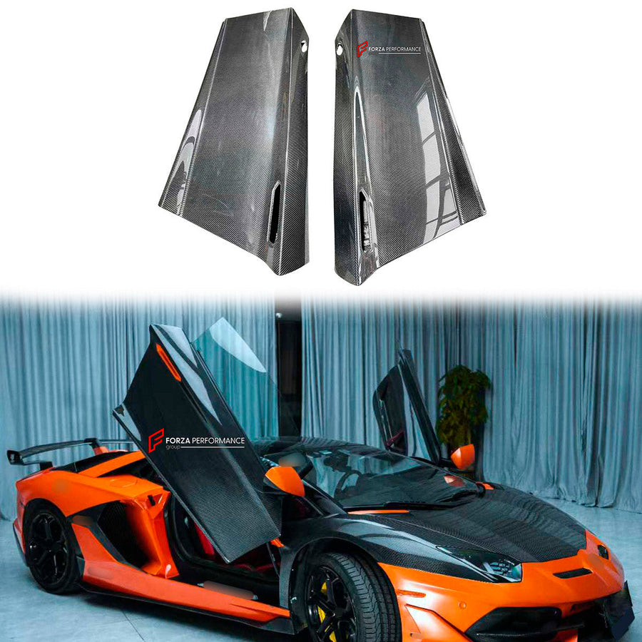 Buy Now DRY CARBON DOORS for LAMBORGHINI AVENTADOR LP700 LP720 LP750 2011 - 2022 and upgrade car parts from SIR Tuning at the Best Price. Headlights, Tail lights, Bodykits, Navigations, body kit and more - Fast & Free Shipping within Europe, US & Worldwide.