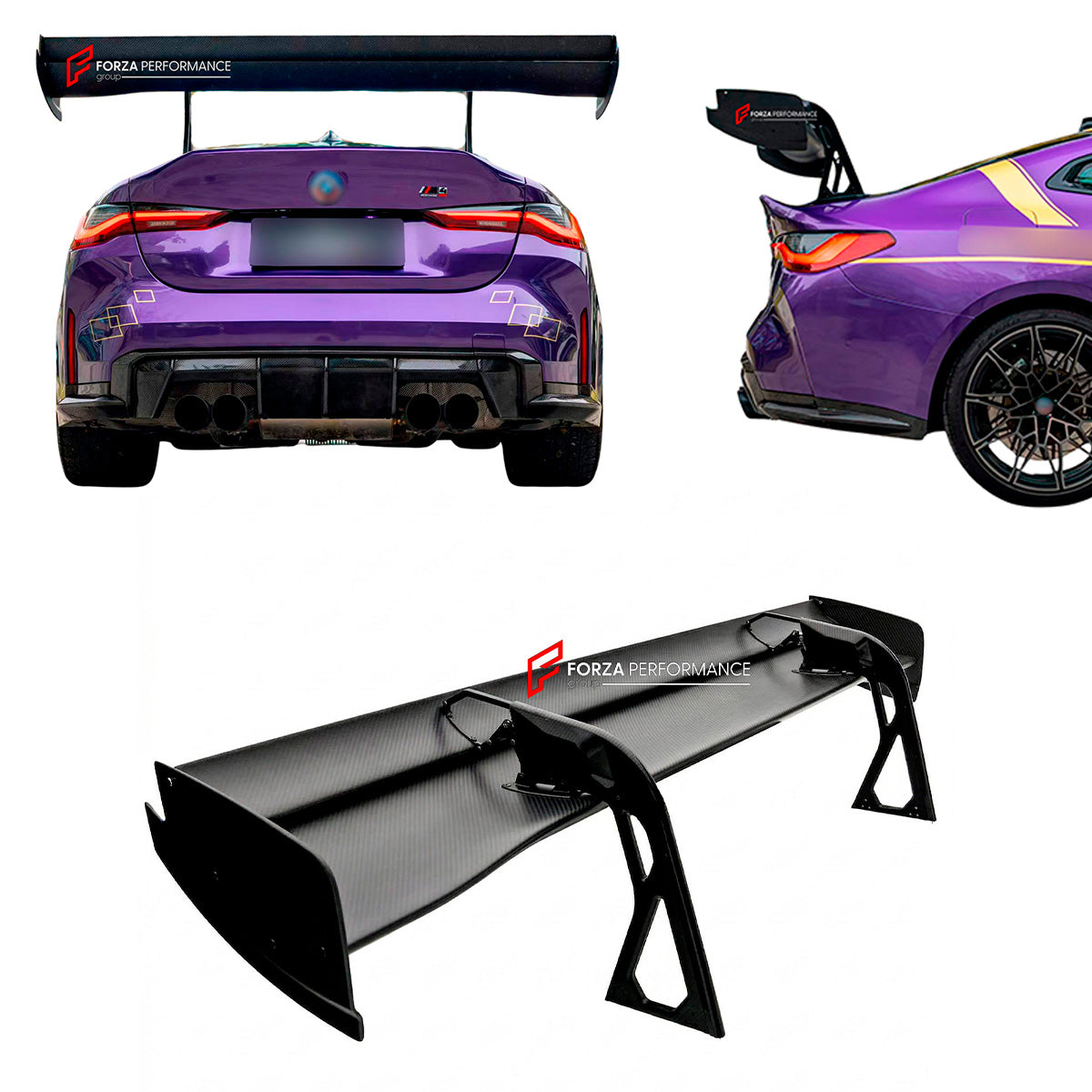 DRY CARBON DRS SPOILER WING for BMW M3 G80 2021+ M4 G82 2021+