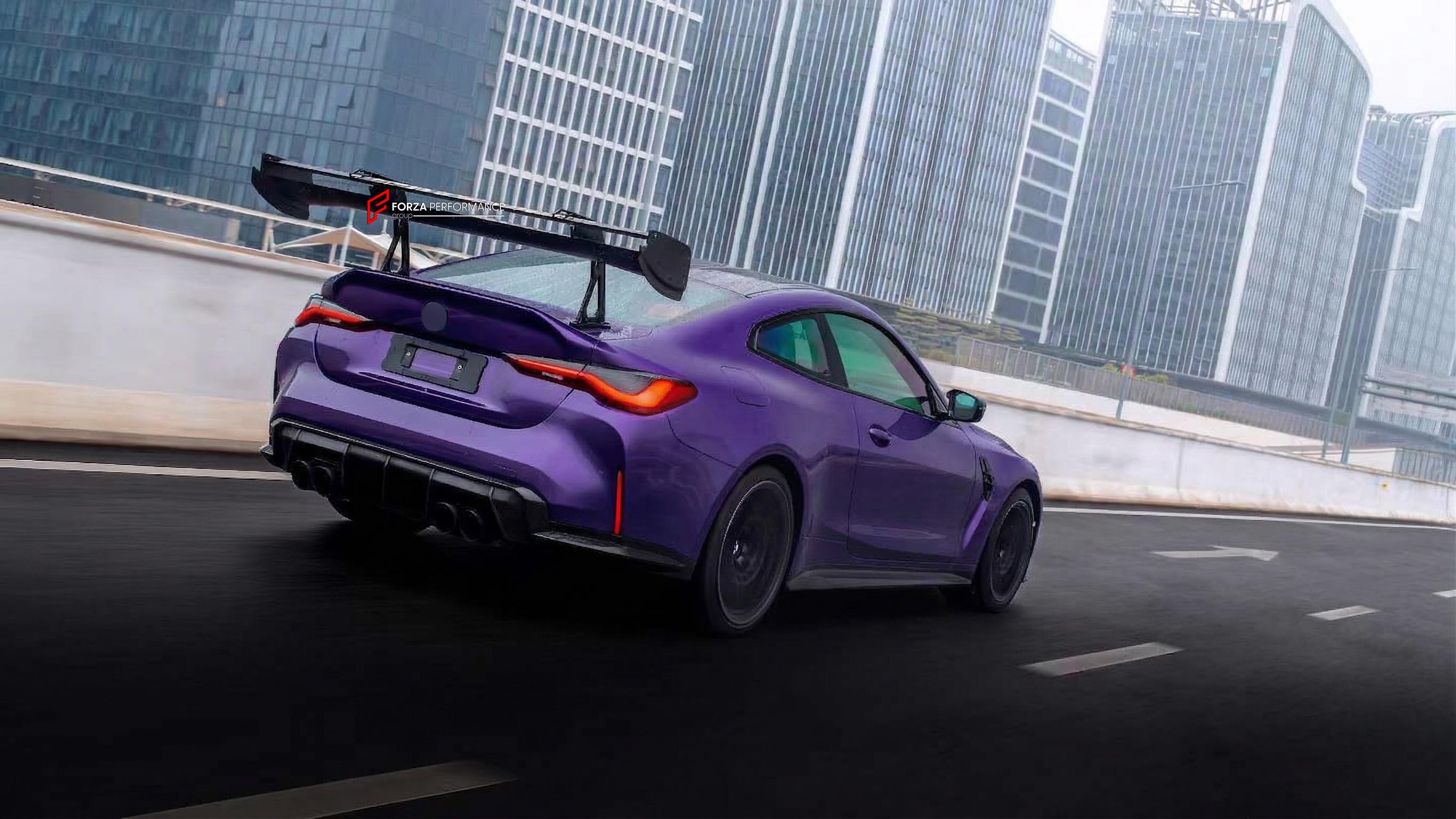 DRY CARBON DRS SPOILER WING for BMW M3 G80 2021+ M4 G82 2021+