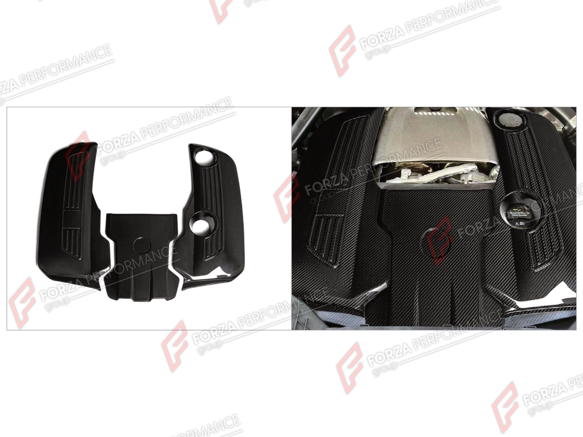 DRY CARBON ENGINE COVER for MERCEDES-BENZ G-CLASS W465 G63 2025+
