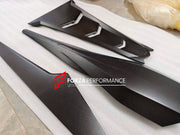 DRY CARBON ENGINE COVER WITH SPOILER WING for LAMBORGHINI REVUELTO 2023+