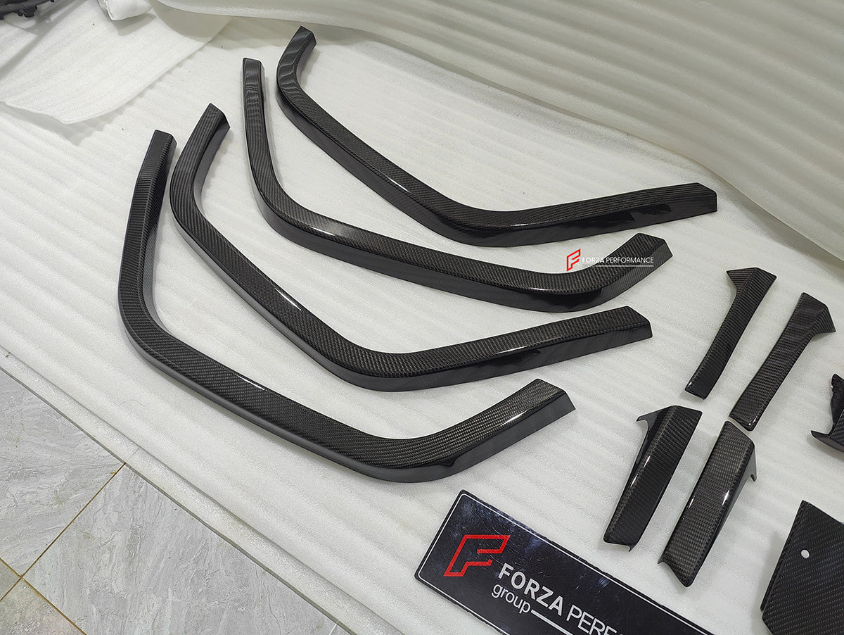 DRY CARBON FENDER FLARES for MERCEDES BENZ G CLASS G63 AMG W465 2024+