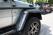 DRY CARBON FENDER FLARES for MERCEDES BENZ G CLASS W463 1990 - 2017