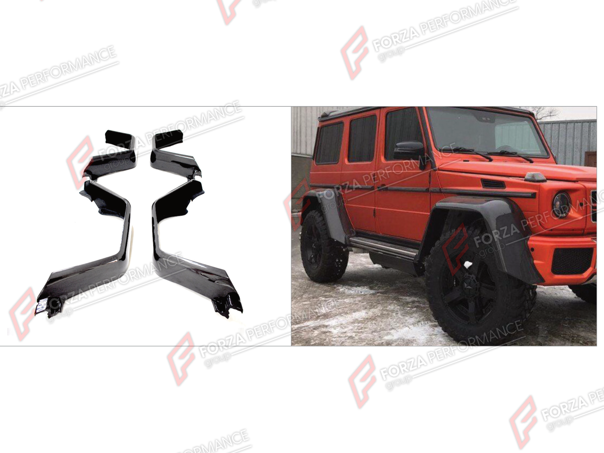 DRY CARBON FENDERS for MERCEDES-BENZ G-CLASS W463 4X4 2008 - 2018