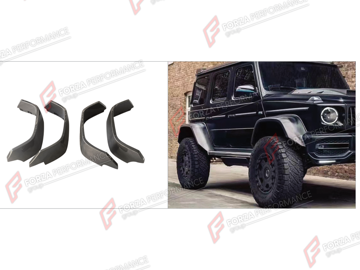 DRY CARBON FENDERS for MERCEDES-BENZ G-CLASS W464 4X4 2019 - 2024