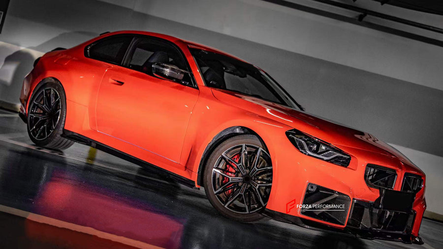 Buy Now AUTHENTIC SOOQOO DRY CARBON FIBER BODY KIT for BMW M2 M2C G87 2022+ and upgrade car parts from SIR Tuning at the Best Price. Headlights, Tail lights, Bodykits, Navigations, Carbon body kit and more - Fast & Free Shipping within Europe, US & Worldwide.