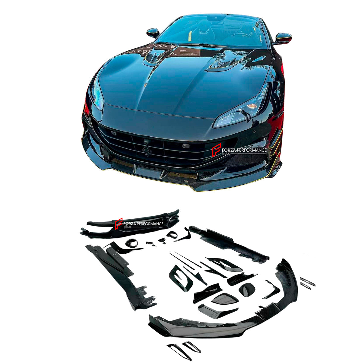 DRY CARBON FIBER BODY KIT for FERRARI PORTOFINO 2017 - 2021
