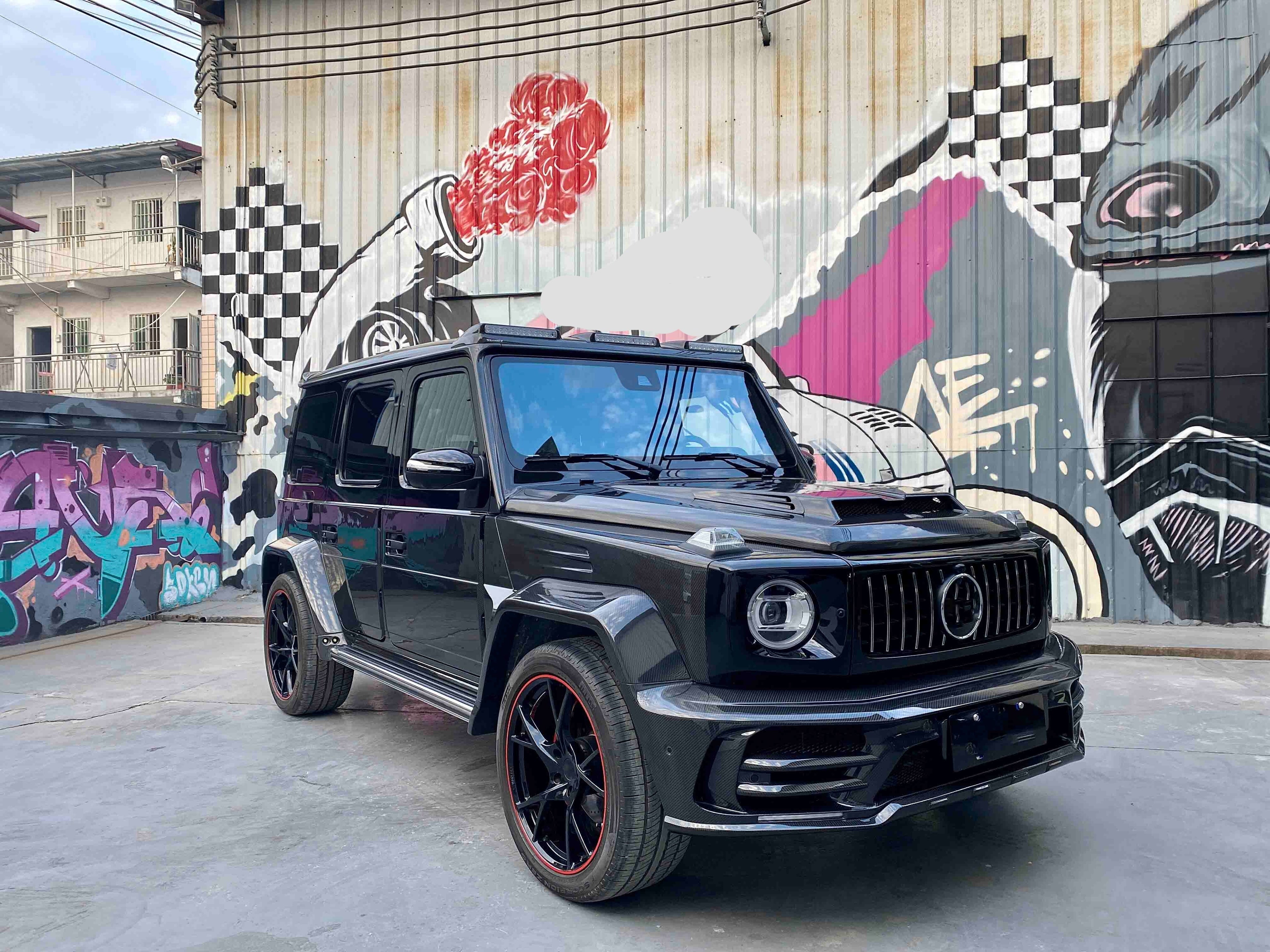DRY CARBON FIBER WIDE BODY KIT for MERCEDES-BENZ G-CLASS W463A W464 G63 2018+