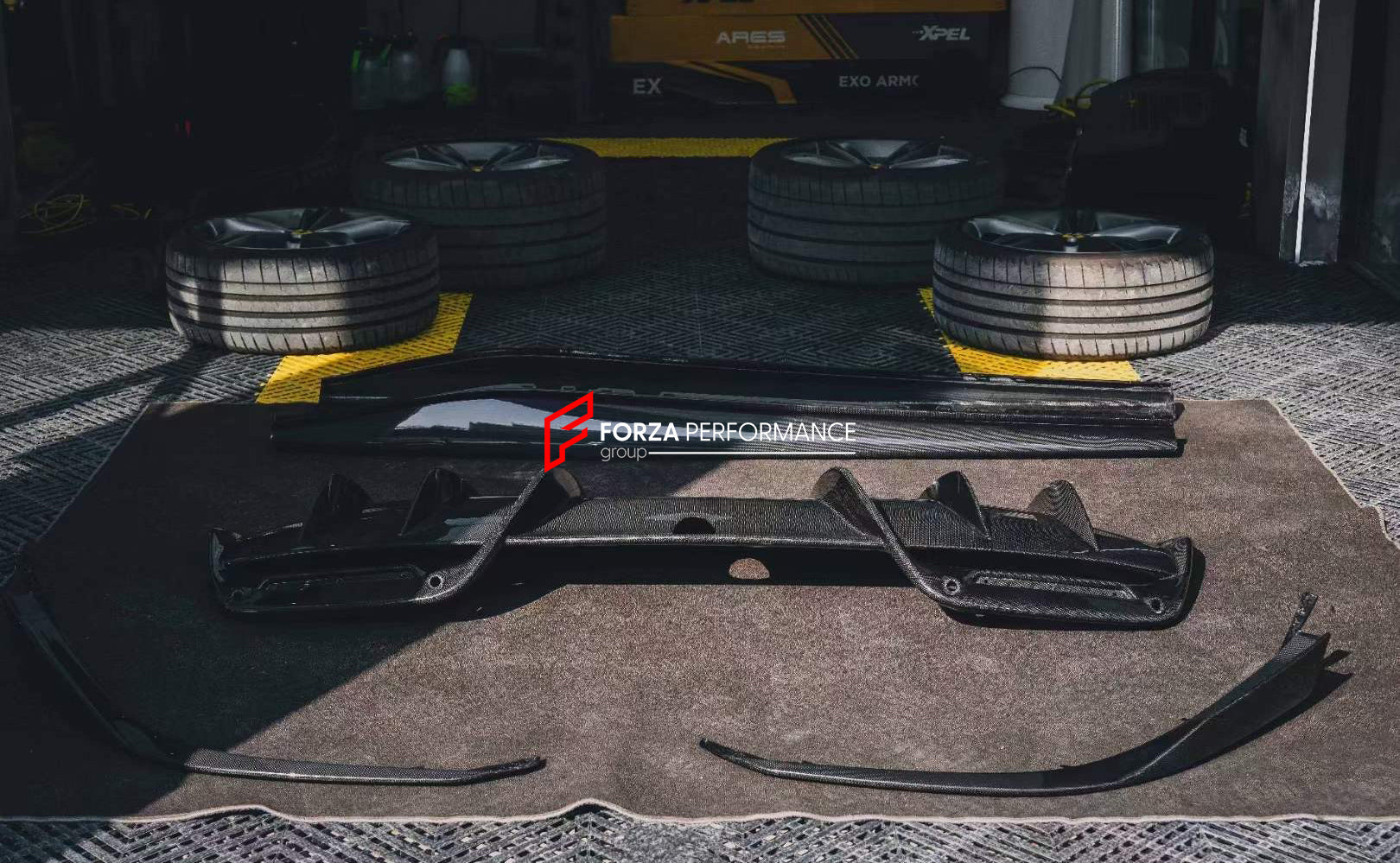 DRY CARBON FIBER BODY KIT V2 for FERRARI 296 GTB