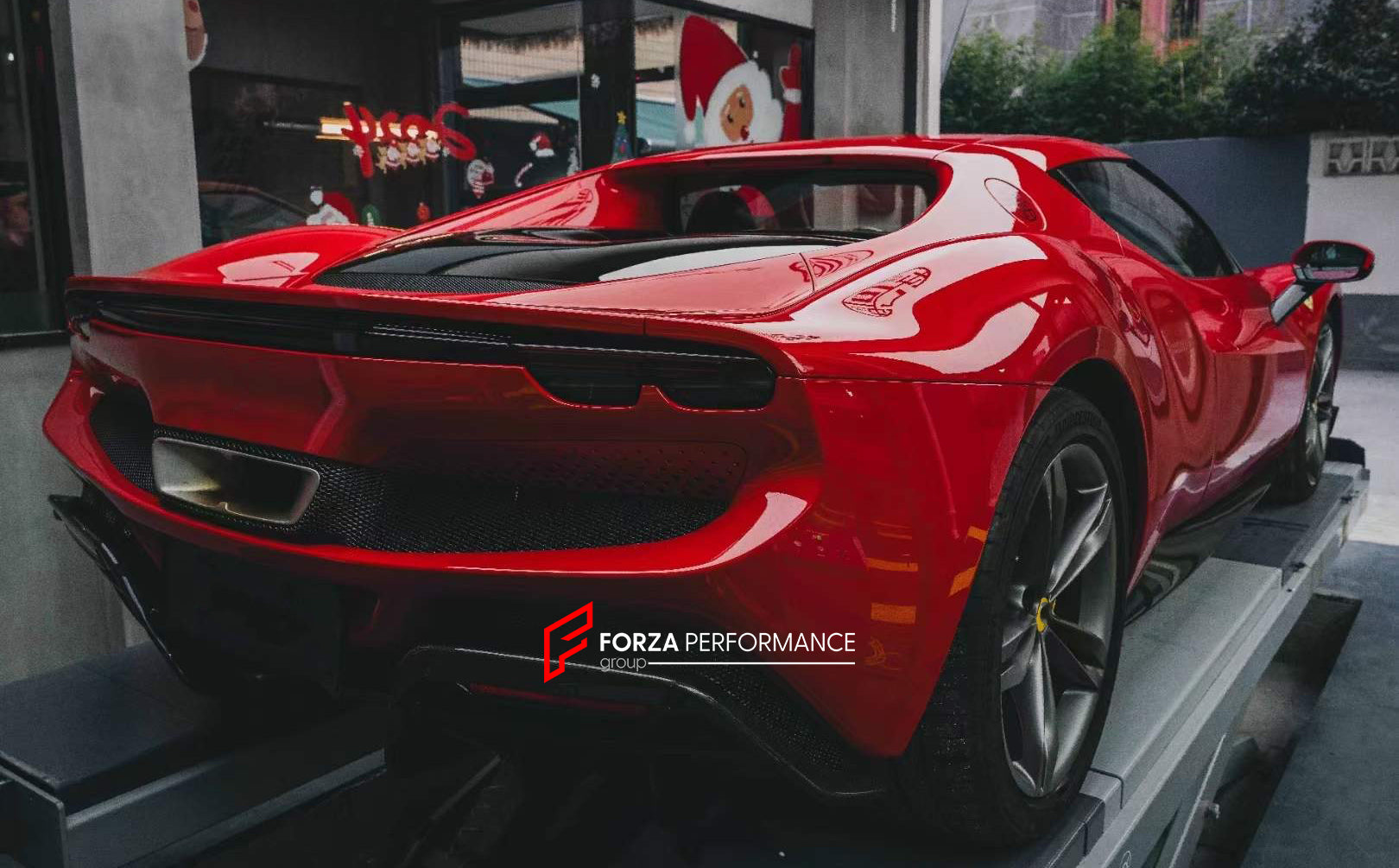 DRY CARBON FIBER BODY KIT V2 for FERRARI 296 GTB