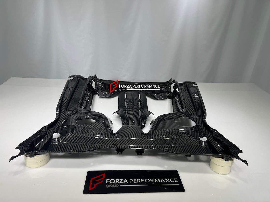 DRY CARBON ENGINE COVER for MASERATI MC20 2020 - 2023