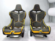 DRY CARBON FIBER INTERIOR SEATS for ALL MODELS