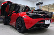 DRY CARBON FIBER REAR SPOILER WING for MCLAREN 720S 2017 - 2023