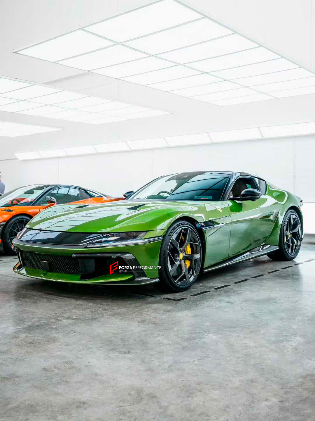 DRY CARBON FIBER REPLACEMENT BODY KIT for FERRARI 12 CILINDRI 2024+