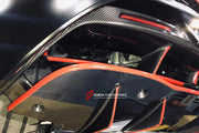 DRY CARBON FIBER REPLACEMENT REAR DIFFUSER for MCLAREN 720S 2017 - 2023