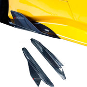 DRY CARBON SIDE FINS for FERRARI 488 2015 - 2020
