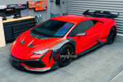 AUTHENTIC DARWIN PRO DRY CARBON FIBER WIDE BODY KIT for LAMBORGHINI HURACAN LP610 LP580 EVO 2015 - 2025