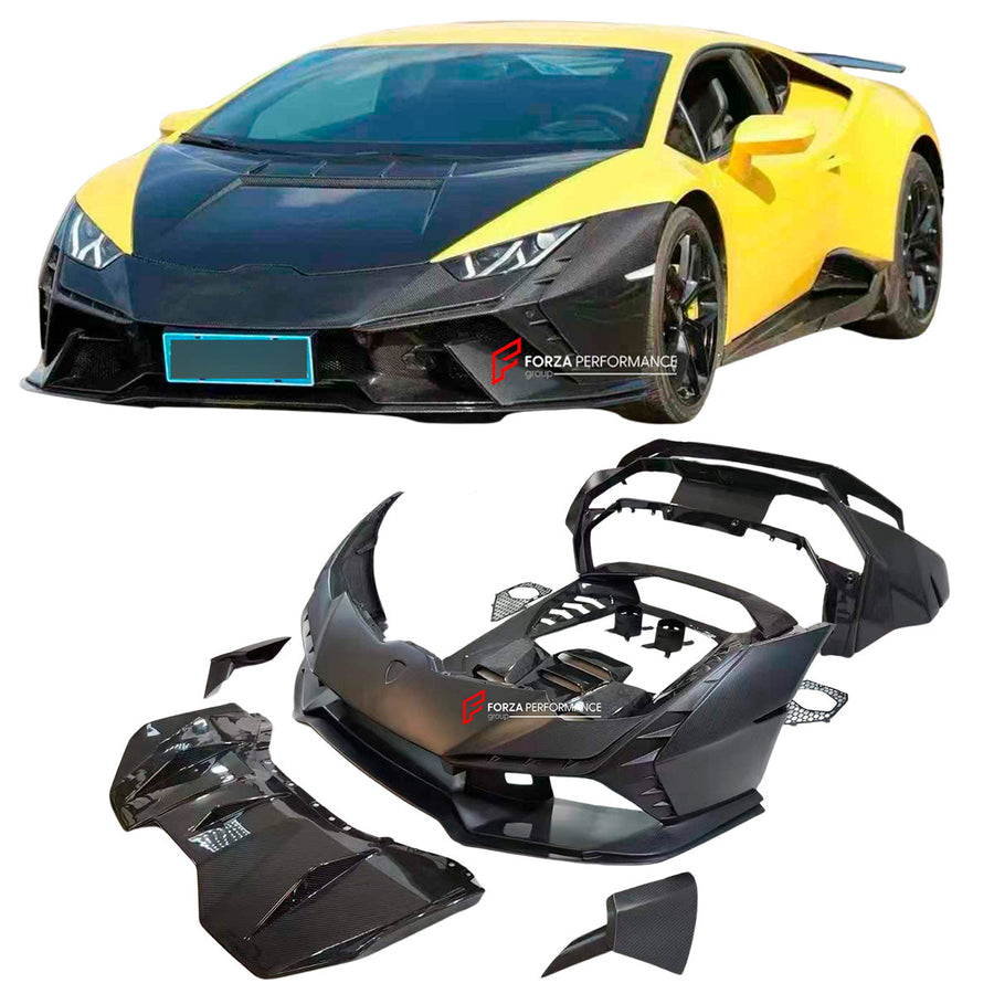 Buy Now DRY CARBON FIBER WIDE BODY KIT for LAMBORGHINI HURACAN LP610 LP580 EVO 2015 - 2022 and upgrade car parts from SIR Tuning at the Best Price. Headlights, Tail lights, Bodykits, Navigations, body kit and more - Fast & Free Shipping within Europe, US & Worldwide.