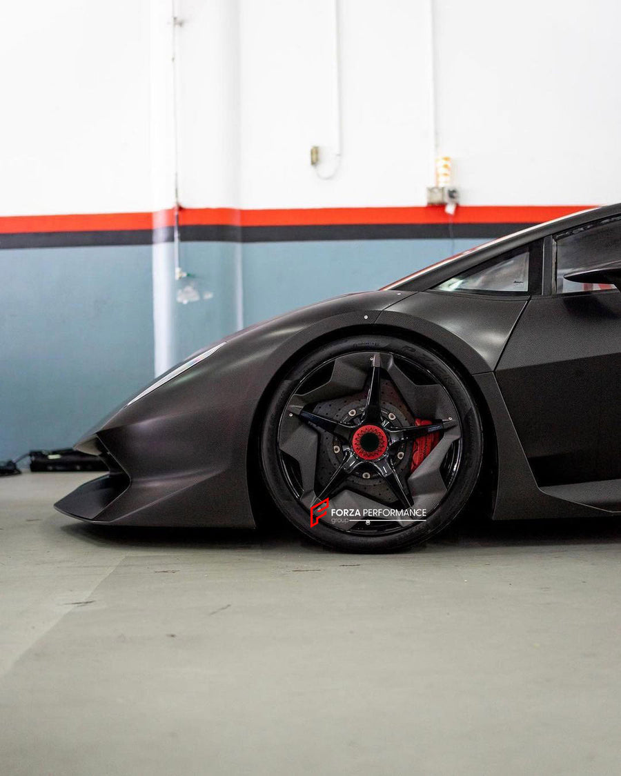 Buy Now DRY CARBON FORGED WHEELS OF LAMBORGHINI SESTO ELEMENTO V2 and upgrade car parts from SIR Tuning at the Best Price. Headlights, Tail lights, Bodykits, Navigations, wheels and more - Fast & Free Shipping within Europe, US & Worldwide.