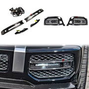 DRY CARBON FRONT BUMBER AIR VENTS for MERCEDES BENZ W464 G63 2018 - 2024