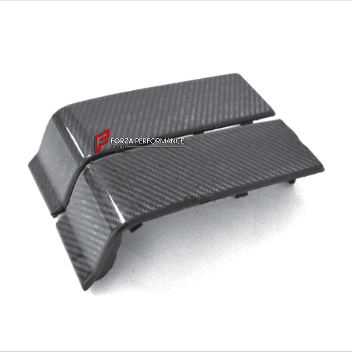 DRY CARBON FRONT BUMPER COVER TRIMS for MERCEDES-BENZ G-CLASS W463 G350 G500 2008 - 2018