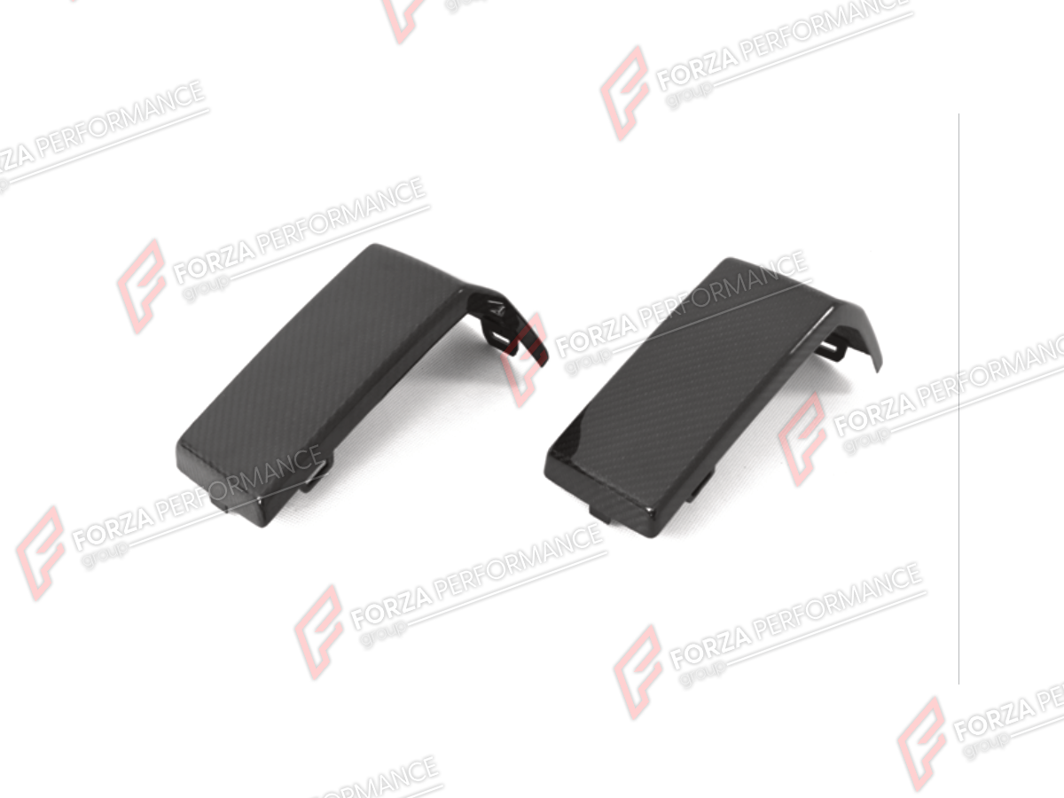 DRY CARBON FRONT BUMPER COVER TRIMS for MERCEDES-BENZ G-CLASS W464 G63 2019 - 2024