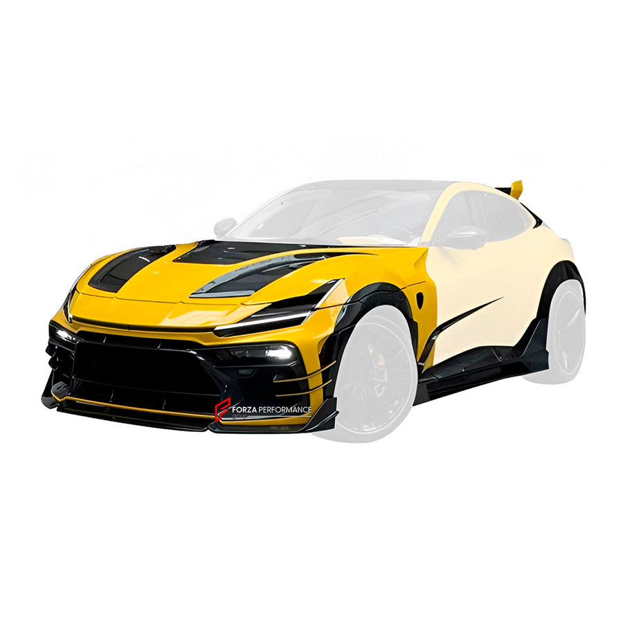 Buy Now DRY CARBON FRONT BUMPER for FERRARI PUROSANGUE 2023+ and upgrade car parts from SIR Tuning at the Best Price. Headlights, Tail lights, Bodykits, Navigations, Body Kit and more - Fast & Free Shipping within Europe, US & Worldwide.