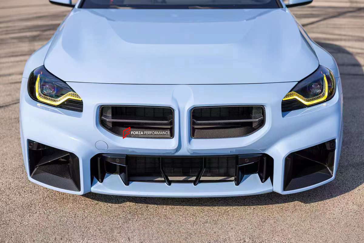 DRY CARBON FRONT GRILLE FOR BMW M2 G87 2-SERIES G42