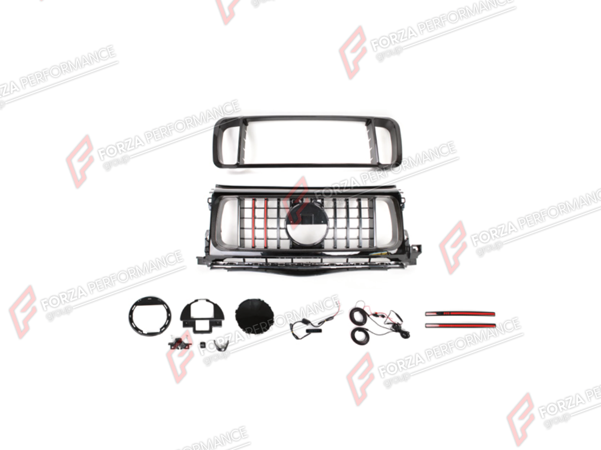 DRY CARBON FRONT GRILLE for MERCEDES-BENZ G-CLASS W464 2019 - 2024