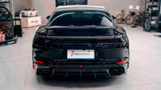 DRY CARBON FRONT LIP and REAR DIFFUSER for PORSCHE PANAMERA 976 2024+
