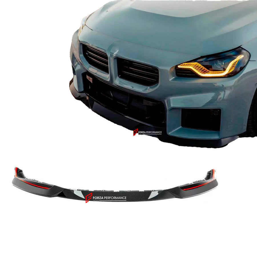 Buy Now DRY CARBON FRONT LIP FOR BMW M2 G87 2-SERIES G42 and upgrade car parts from SIR Tuning at the Best Price. Headlights, Tail lights, Bodykits, Navigations, body kit and more - Fast & Free Shipping within Europe, US & Worldwide.