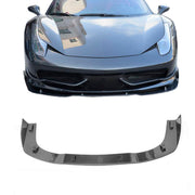 DRY CARBON FRONT LIP for FERRARI 458 2009 - 2015