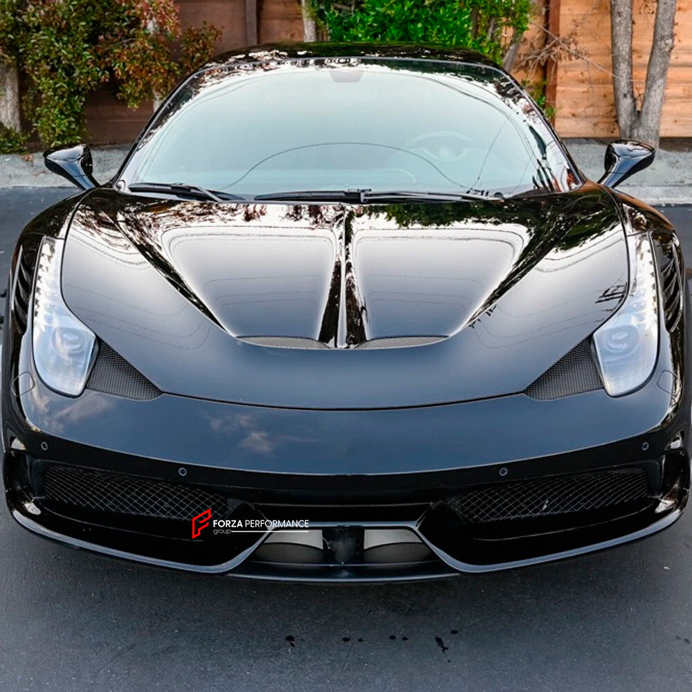 DRY CARBON FRONT LIP for FERRARI 458 SPECIALE 2013 - 2015