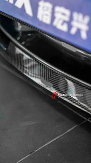 DRY CARBON FRONT LIP for MCLAREN 720S 2017 - 2023