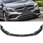 DRY CARBON FRONT LIP FOR MERCEDES BENZ A CLASS A45 AMG W177 2019 - 2025