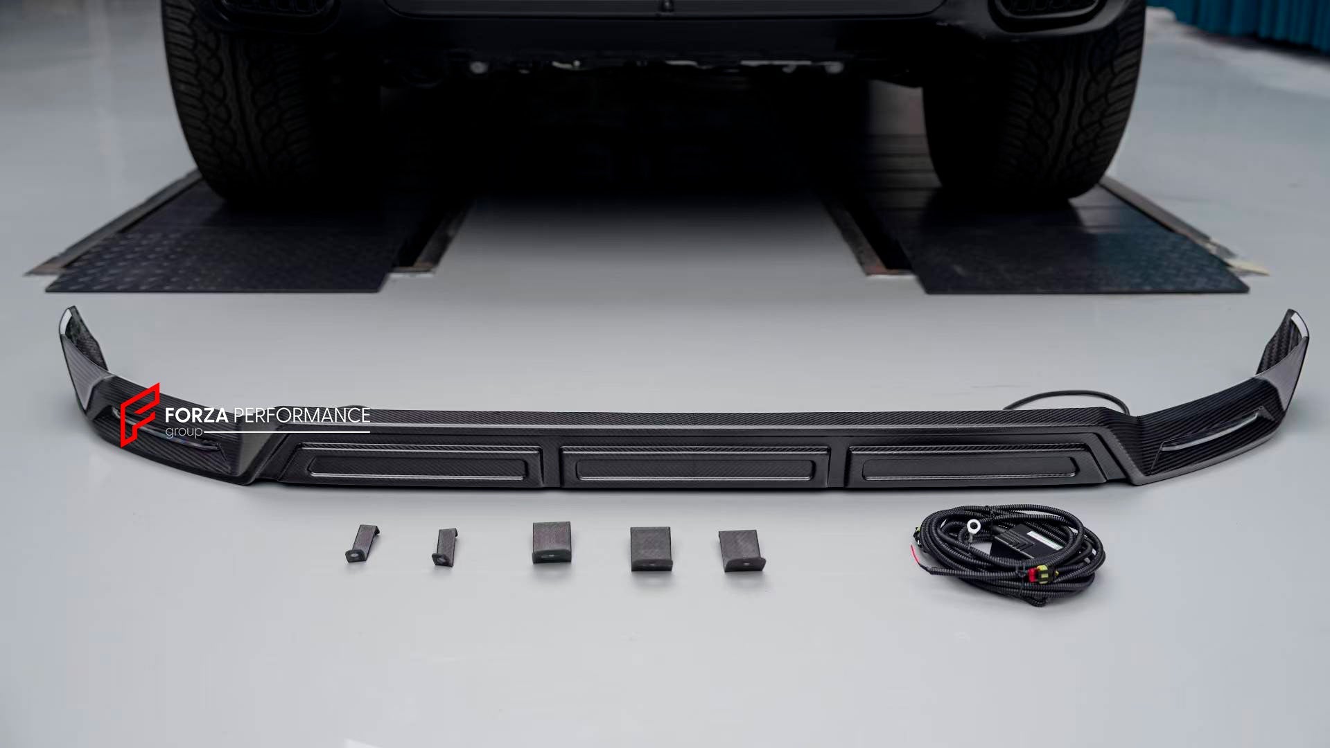 DRY CARBON FRONT LIP for MERCEDES BENZ G CLASS G500 G450D W465 2024+