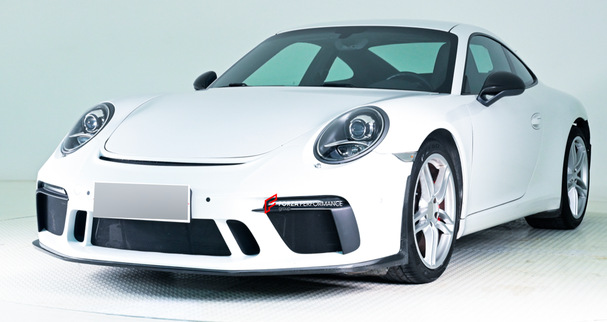 DRY CARBON FRONT LIP for PORSCHE 911 991.2 GT3 2015 - 2020