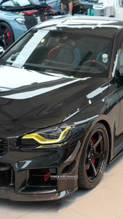DRY CARBON FRONT LIP FRONT BUMPER CANARDS MIRROR COVERS SIDE SKIRTS for BMW M2 G87 2023+
