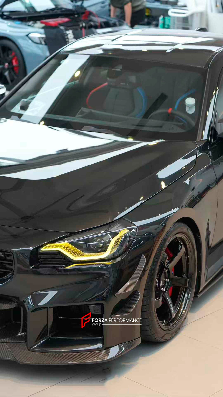 Buy Now DRY CARBON FRONT LIP FRONT BUMPER CANARDS MIRROR COVERS SIDE SKIRTS for BMW M2 G87 2023+ and upgrade car parts from SIR Tuning at the Best Price. Headlights, Tail lights, Bodykits, Navigations, Carbon body kit and more - Fast & Free Shipping within Europe, US & Worldwide.