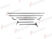 DRY CARBON FRONT ROOF TRIM STRIP WITH A-PILLAR COVERS for MERCEDES-BENZ G-CLASS W464 2019 - 2024