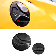 DRY CARBON GAS CAP FUEL DOOR for FERRARI 488 GTB SPIDER 2015 - 2020
