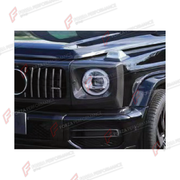 DRY CARBON HEADLIGHT COVERS for MERCEDES-BENZ G-CLASS W465 G63 2025+