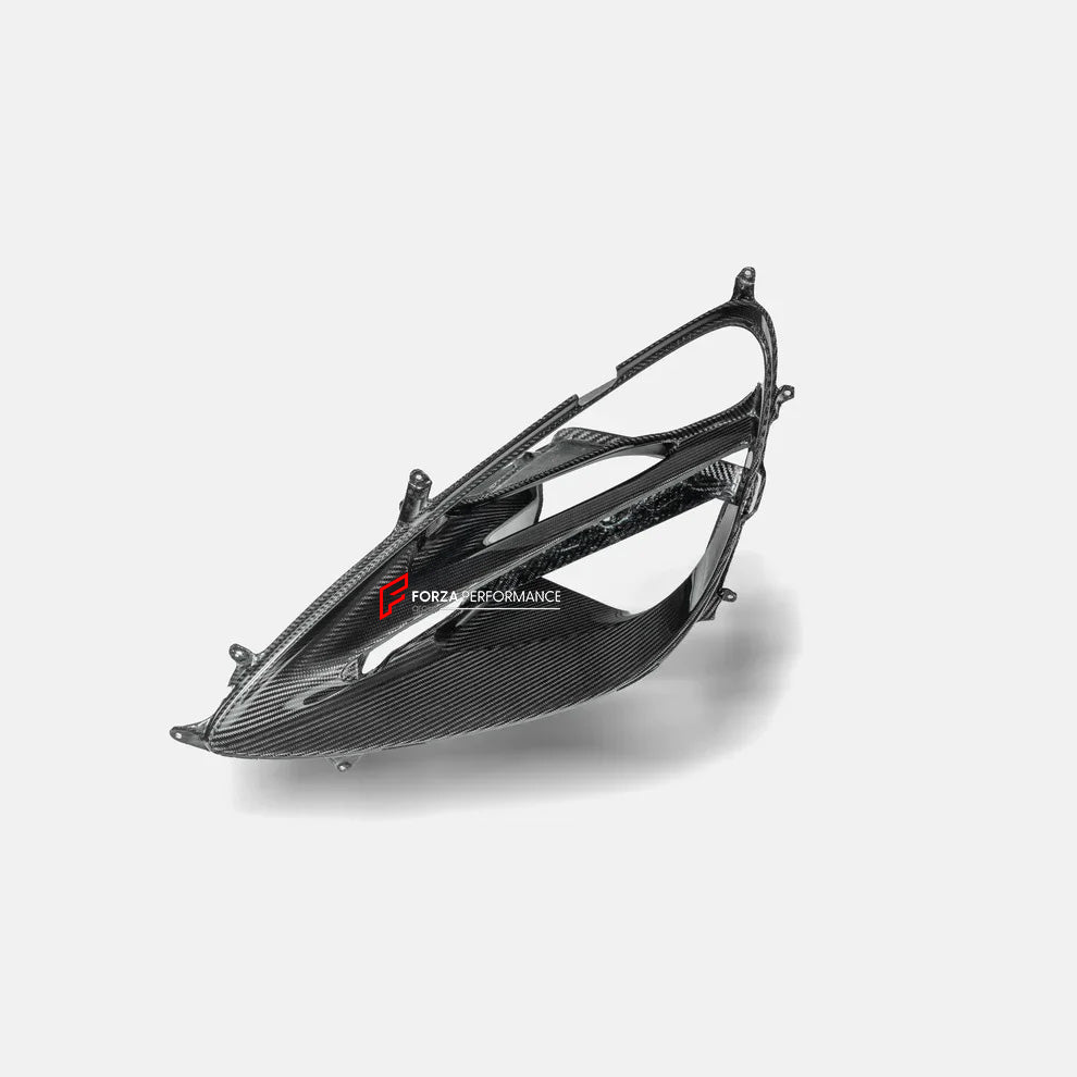 DRY CARBON HEADLIGHT INSERT FRAME for MCLAREN 720S 2017 - 2023