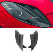 DRY CARBON HEADLIGHTS AIR VENTS for FERRARI 812 SUPERFAST GTS 2017 - 2024