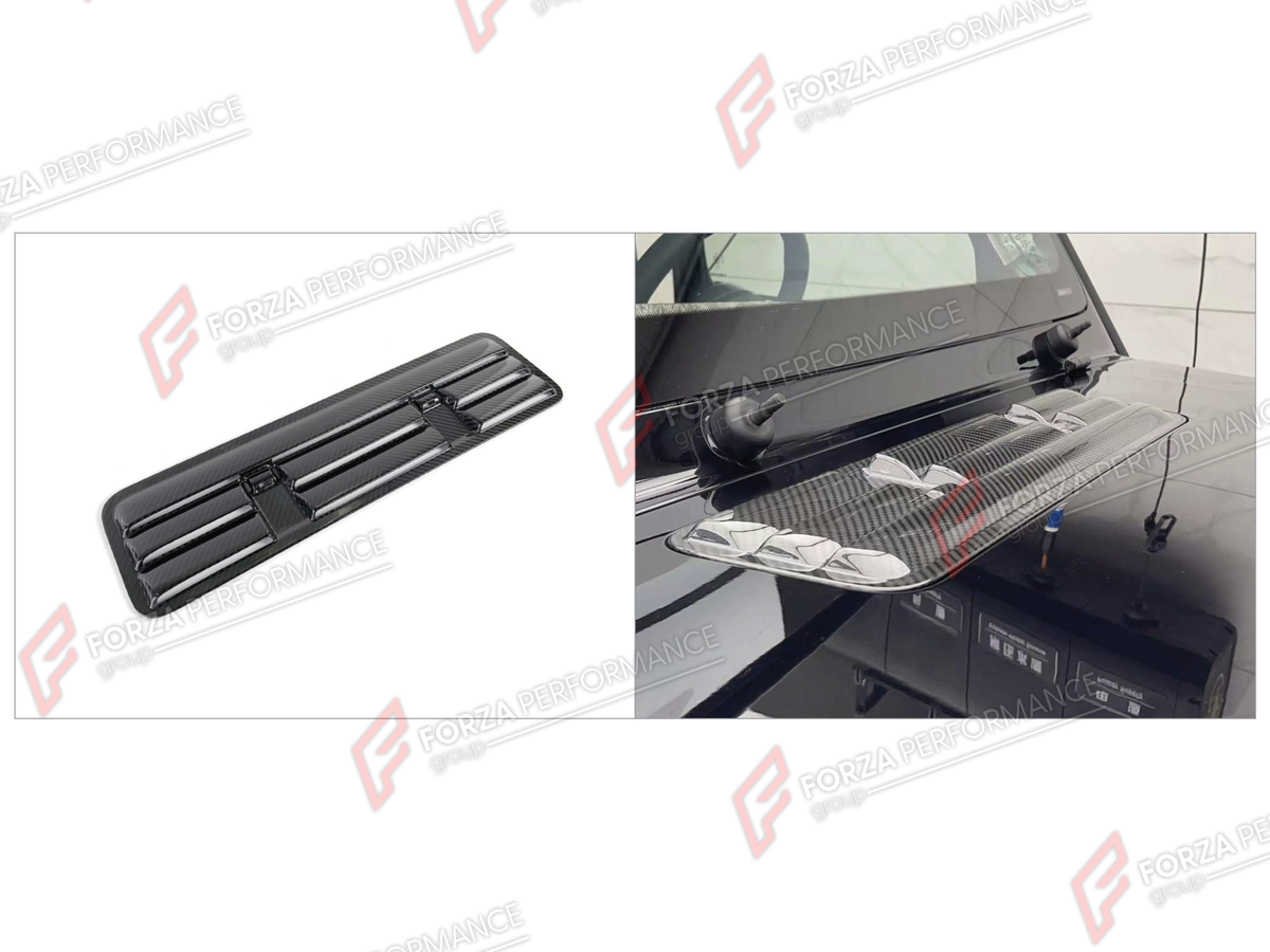 DRY CARBON HOOD BONNET AIR VENTS for MERCEDES-BENZ G-CLASS W464 2019 - 2024