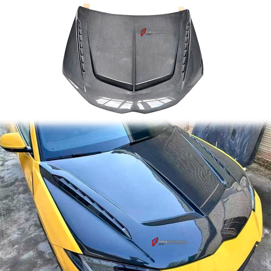 Buy Now DRY CARBON HOOD BONNET for LAMBORGHINI URUS S 2023+ and upgrade car parts from SIR Tuning at the Best Price. Headlights, Tail lights, Bodykits, Navigations, Carbon body kit and more - Fast & Free Shipping within Europe, US & Worldwide.