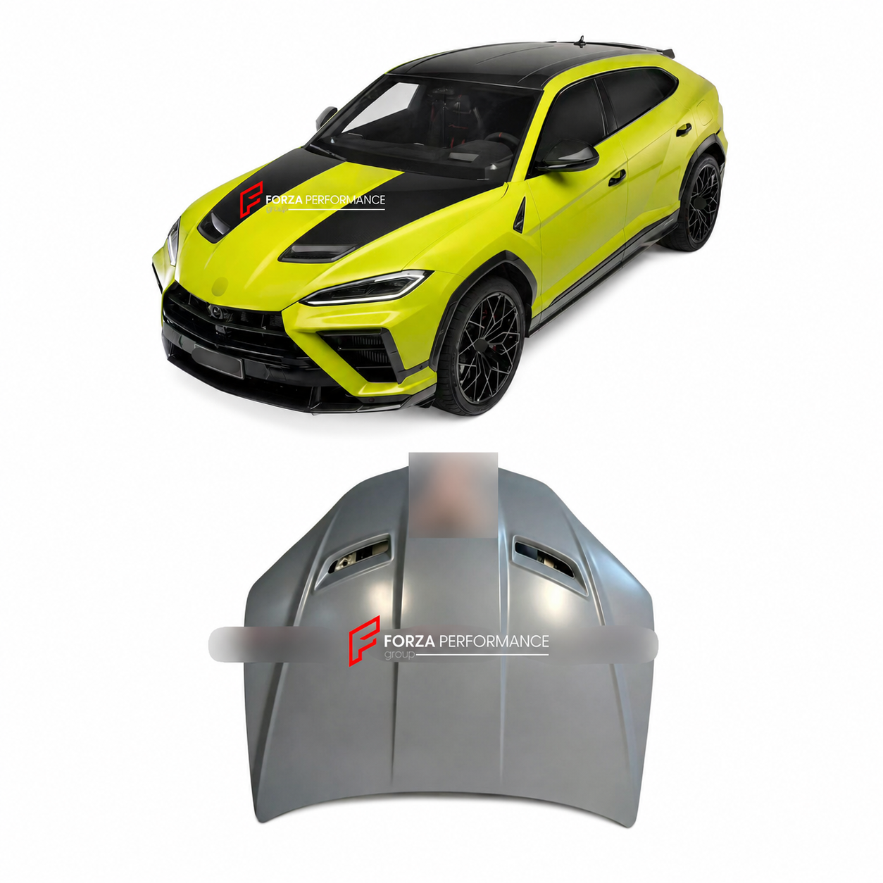 DRY CARBON HOOD / BONNET for LAMBORGHINI URUS SE PERFOMANTE 2026+