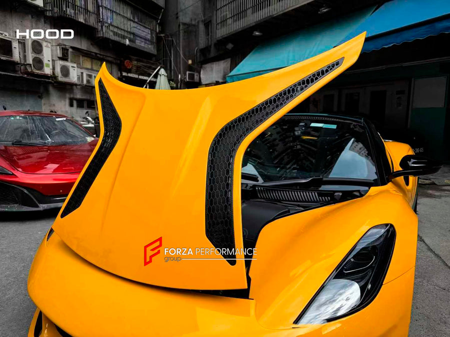 Buy Now DRY CARBON HOOD BONNET for LOTUS EMIRA 2022+ and upgrade car parts from SIR Tuning at the Best Price. Headlights, Tail lights, Bodykits, Navigations, Carbon body kit and more - Fast & Free Shipping within Europe, US & Worldwide.