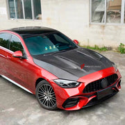 DRY CARBON HOOD BONNET for MERCEDES BENZ C CLASS W206 2021+