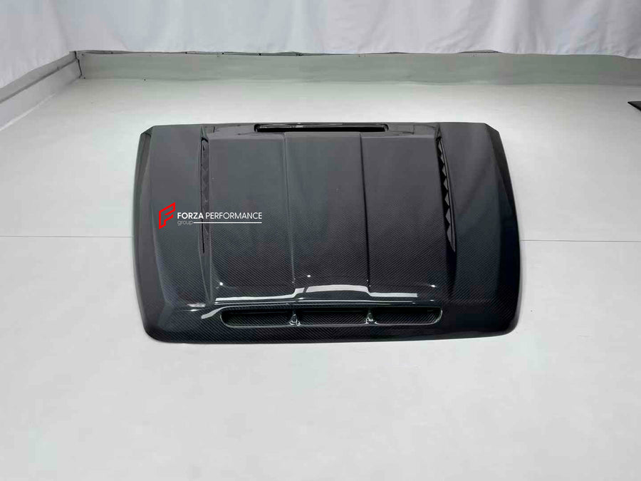 Buy Now DRY CARBON HOOD BONNET for MERCEDES BENZ G-CLASS W465 G63 G550 G500 G350 2024+ and upgrade car parts from SIR Tuning at the Best Price. Headlights, Tail lights, Bodykits, Navigations, body kit and more - Fast & Free Shipping within Europe, US & Worldwide.